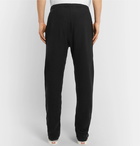 Heron Preston - Tapered Printed Loopback Cotton-Jersey Sweatpants - Black