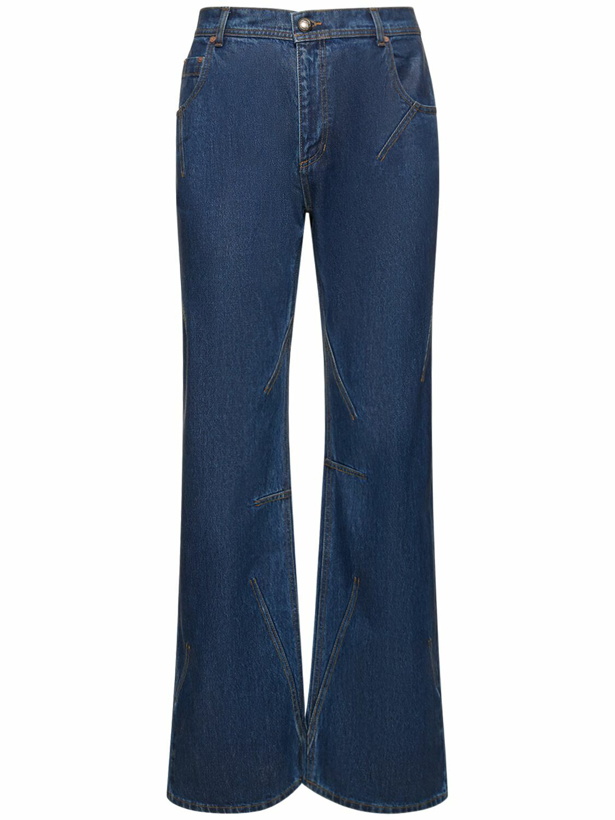 Photo: ANDERSSON BELL - Tripot Coated Cotton Flared Jeans