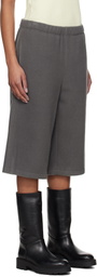Rier Gray Fleece Shorts