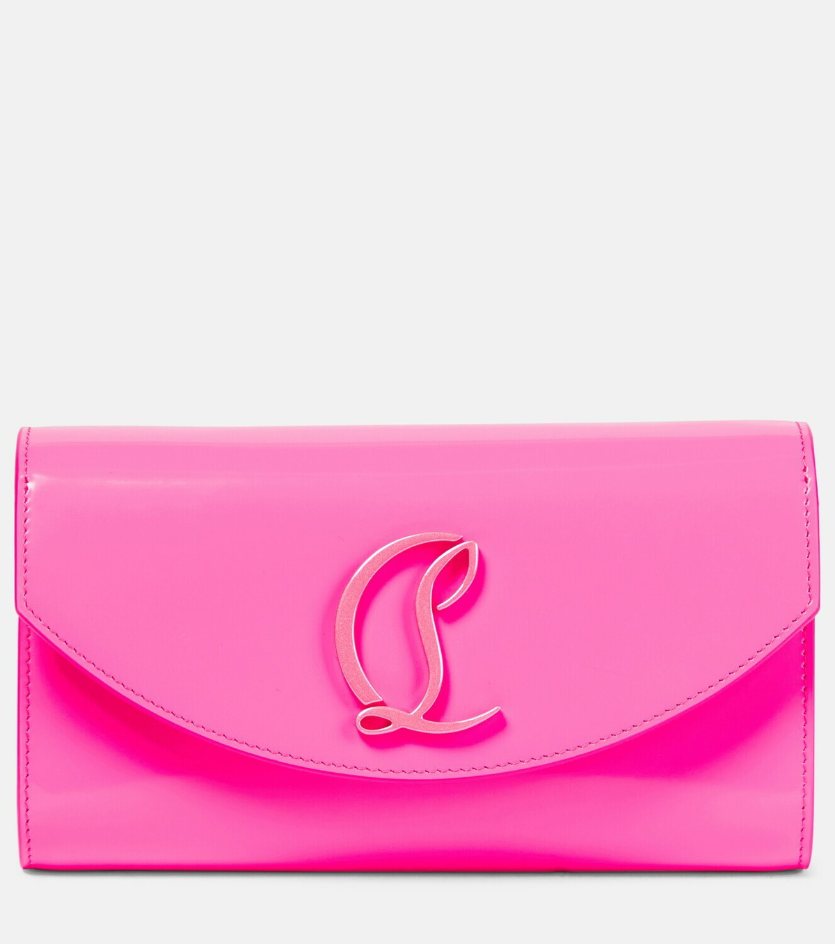 Christian Louboutin, Loubi54 black wallet on chain