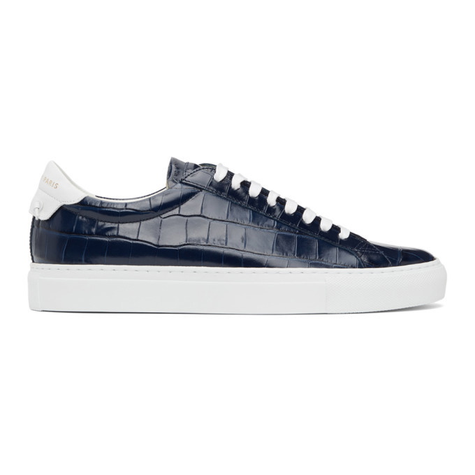 Photo: Givenchy Blue Urban Knot Street Sneakers