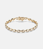 Shay Jewelry 18kt gold tennis bracelet with diamonds