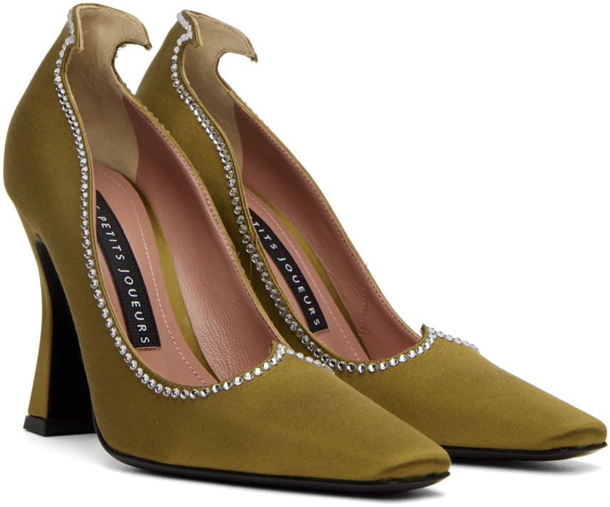 Les Petits Joueurs Khaki Taya Heels