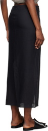 Gabriela Coll Garments Black No.208 Maxi Skirt