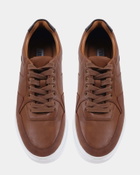 Steve Madden Scenario Sneakers in Cognac Nubuck