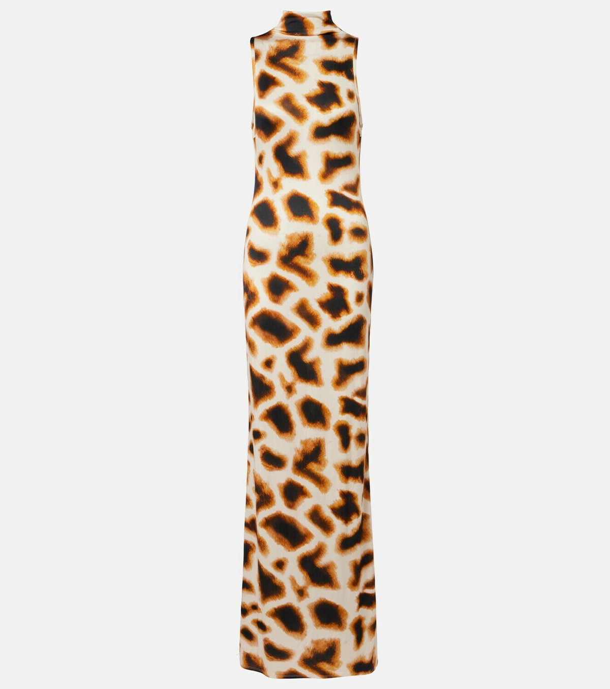 Christopher Esber Animal-print maxi dress