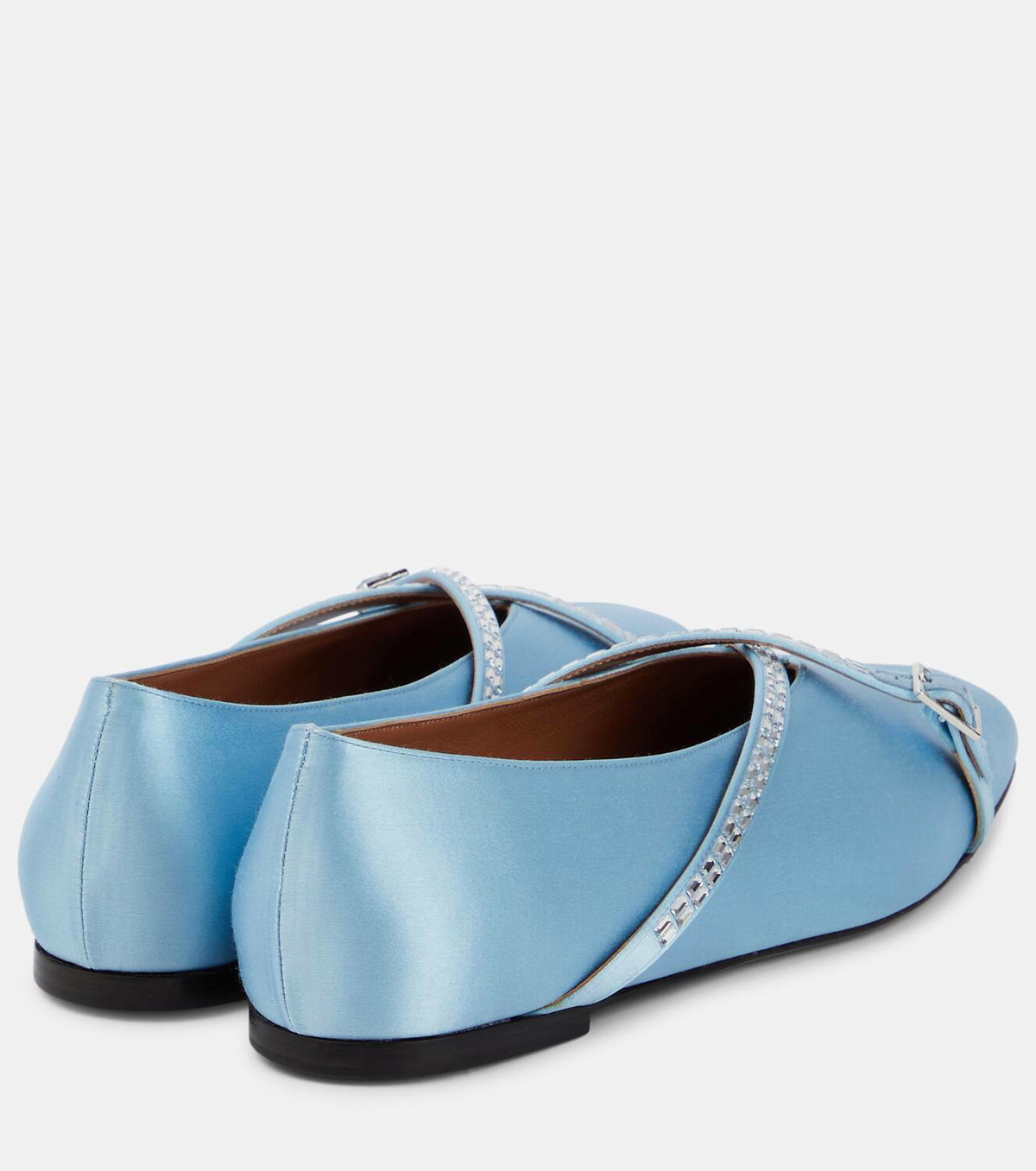 D'Accori Cara satin ballet flats