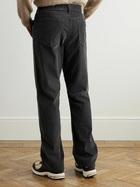 OrSlow - Straight-Leg Cotton-Blend Corduroy Trousers - Gray