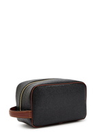 Mulberry Grained Leather Washbag - Black - One Size