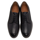 Ermenegildo Zegna Black Calfskin Derbys