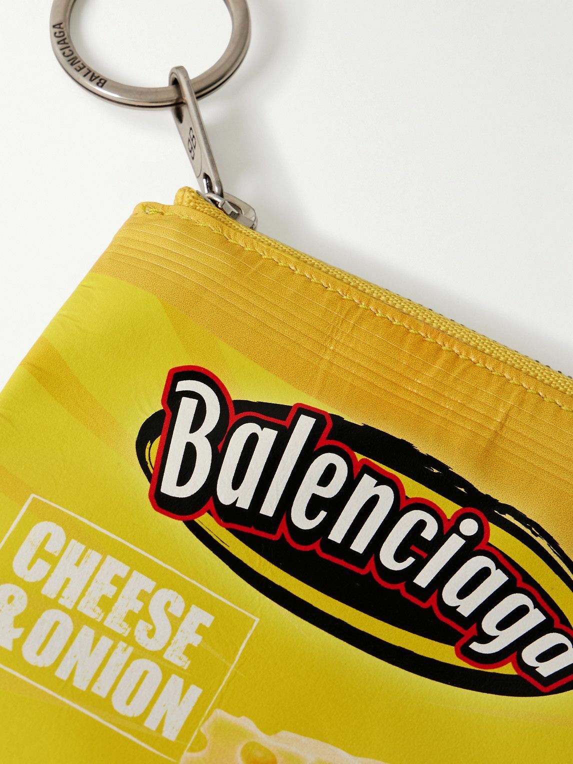 Balenciaga - Chips Printed Leather Pouch Balenciaga