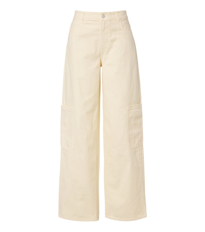 Photo: Moncler Cotton wide-leg pants