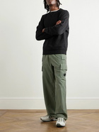 C.P. Company - Straight-Leg Logo-Appliquéd Ripstop Cargo Pants - Green