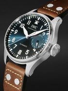 IWC Schaffhausen - Big Pilot's Le Petit Prince Edition Automatic 46.2mm Stainless Steel and Leather Watch, Ref. No. IW501002