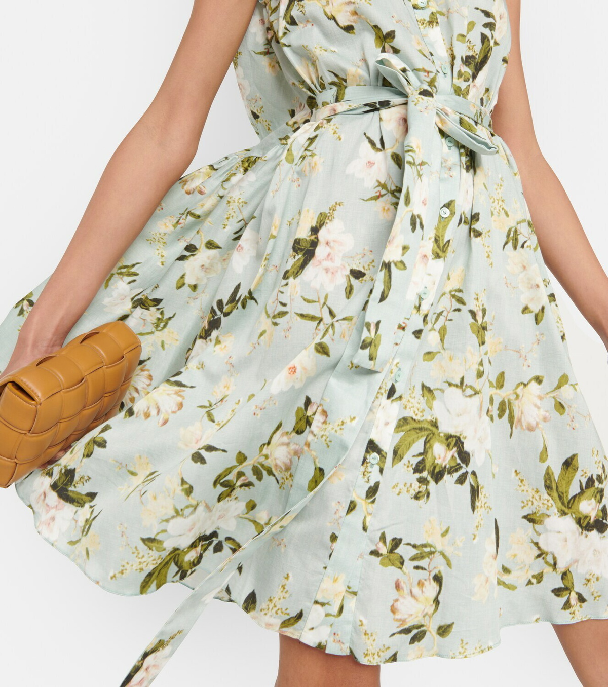 ERDEM アーデム ワンピース ブランド Floral cotton 932597 Erdem Soleil floral cotton poplin minidress Erdem