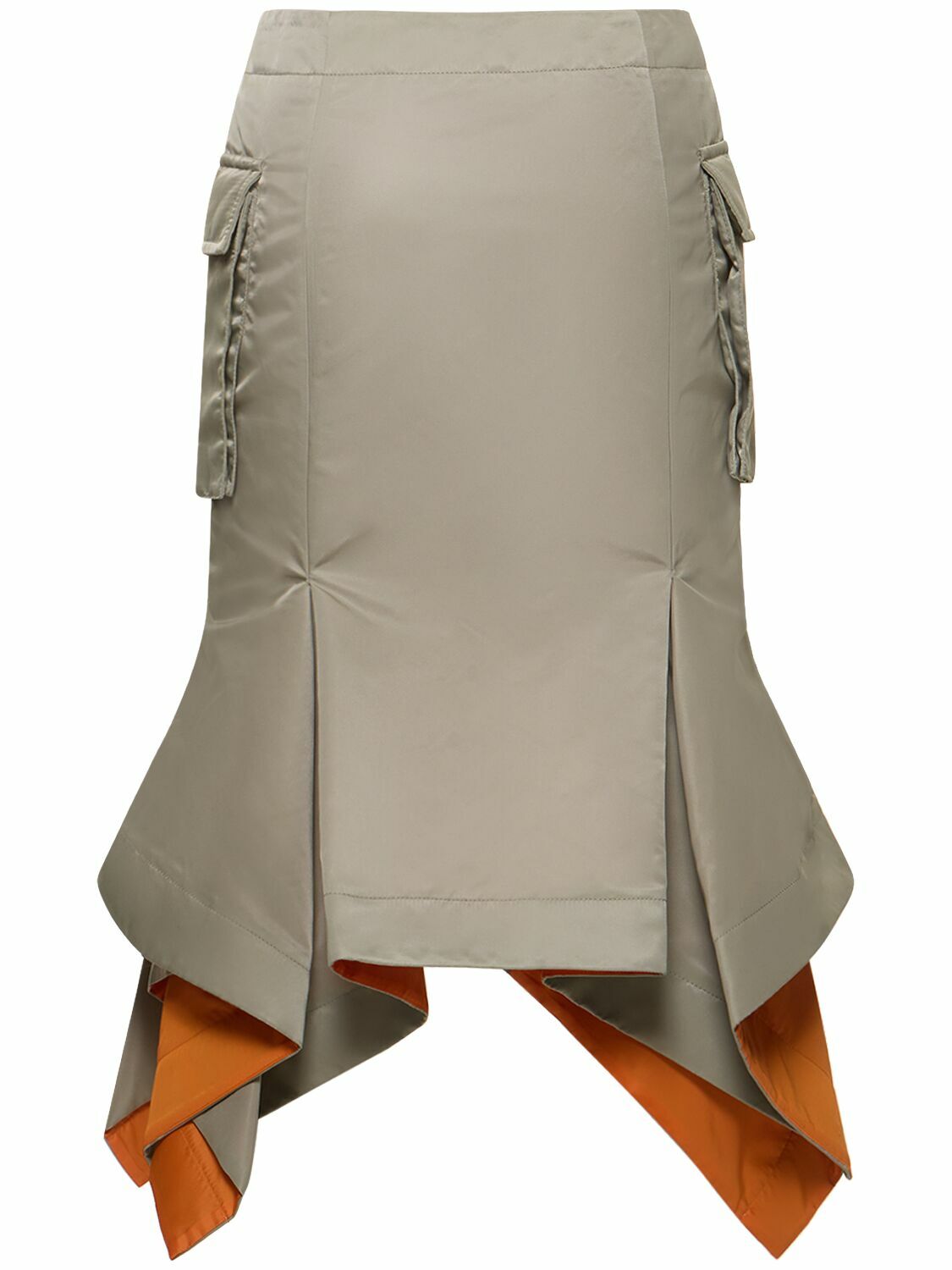 sacai 国内買付 Nylon Twill Skirt 買い保障できる Skirt Twill Nylon | オフィシャル サカイ Store