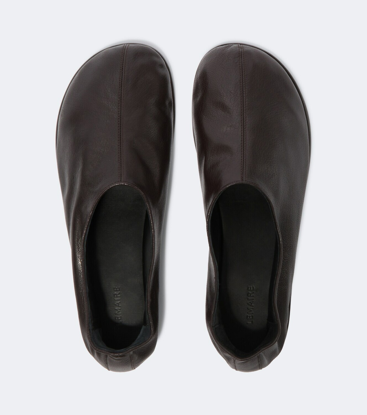 Lemaire Leather slip-on shoes