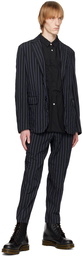 Comme des Garçons Homme Deux Black Striped Trousers