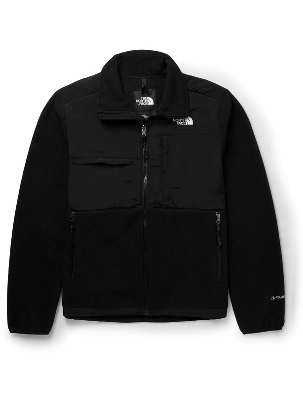 Photo: The North Face - Denali Logo-Embroidered Shell and Polartec® Fleece Jacket - Black