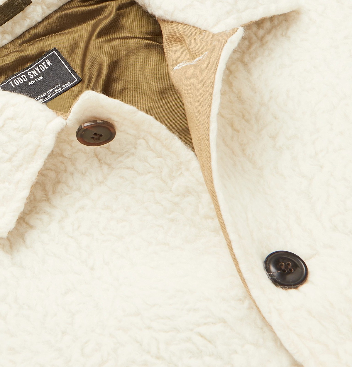 Todd Snyder - Virgin Wool-Blend Jacket - White