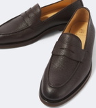 Brunello Cucinelli Leather penny loafers