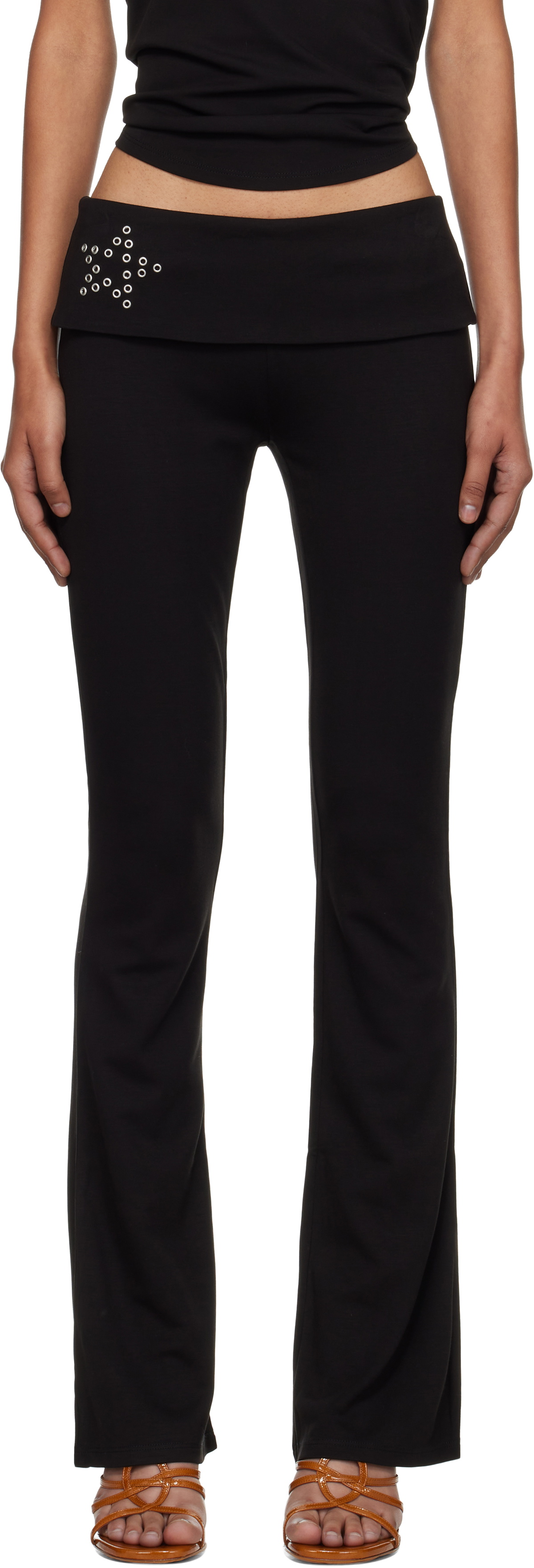 Miaou Black Alba Lounge Pants