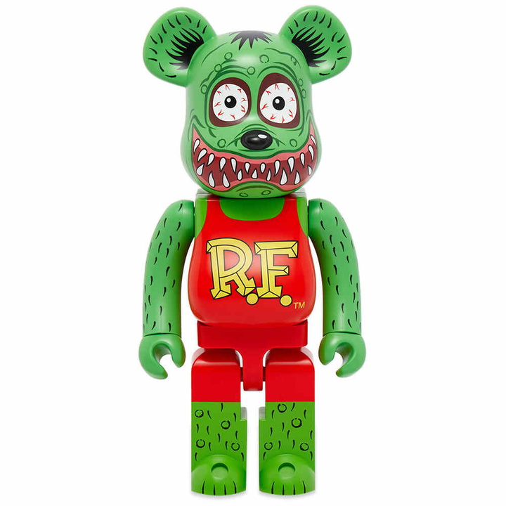 Photo: Medicom Rat Fink Be@rbrick in Green 1000%