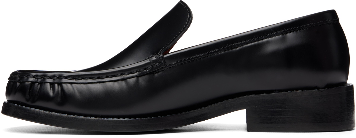 Acne Studios Black Leather Loafers