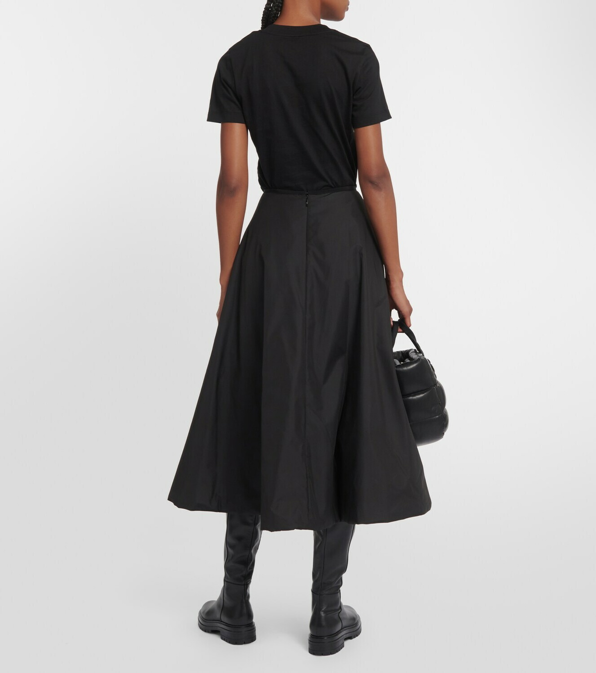 Moncler High-rise midi skirt Moncler