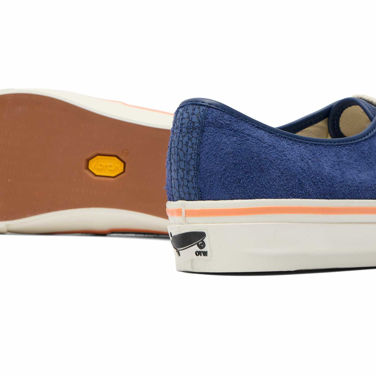 Vans Men's OTW Authentic 44 Siped Vibram Sneaker in Amphibian Deep Indigo