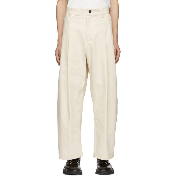 Studio Nicholson Off-White Blake Volume Jeans Studio Nicholson