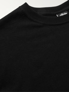 STÜSSY - Logo-Print Cotton-Jersey T-Shirt - Black - M