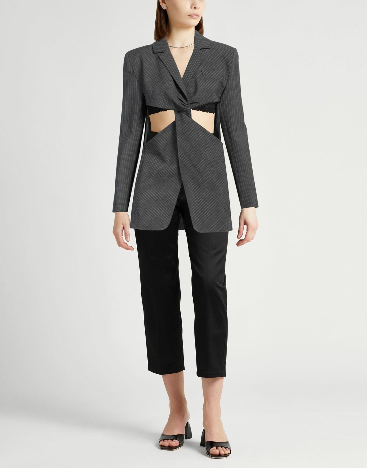 Coperni Womens Blazer in Grey