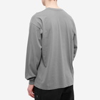 Neighborhood Men's Long Sleeve NH-8 T-Shirt in Grey