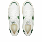Diadora Men's B.560  Sneakers in White/Fogliage