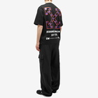 Off-White Men's Star Arrow Skate T-Shirt in Black/White