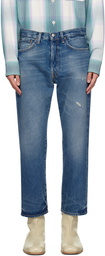 Acne Studios Blue Relaxed-Fit Jeans