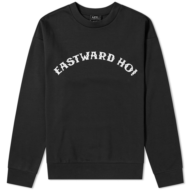 Photo: A.P.C. Large Eastward Ho! Crew Sweat