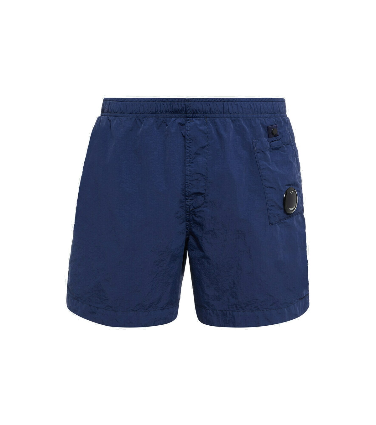 C.P. Company Kids Lens-detail swim shorts - Grey