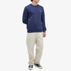 Polo Ralph Lauren Men's Hemingway Bear Crew Sweatshirt in Cruise Navy