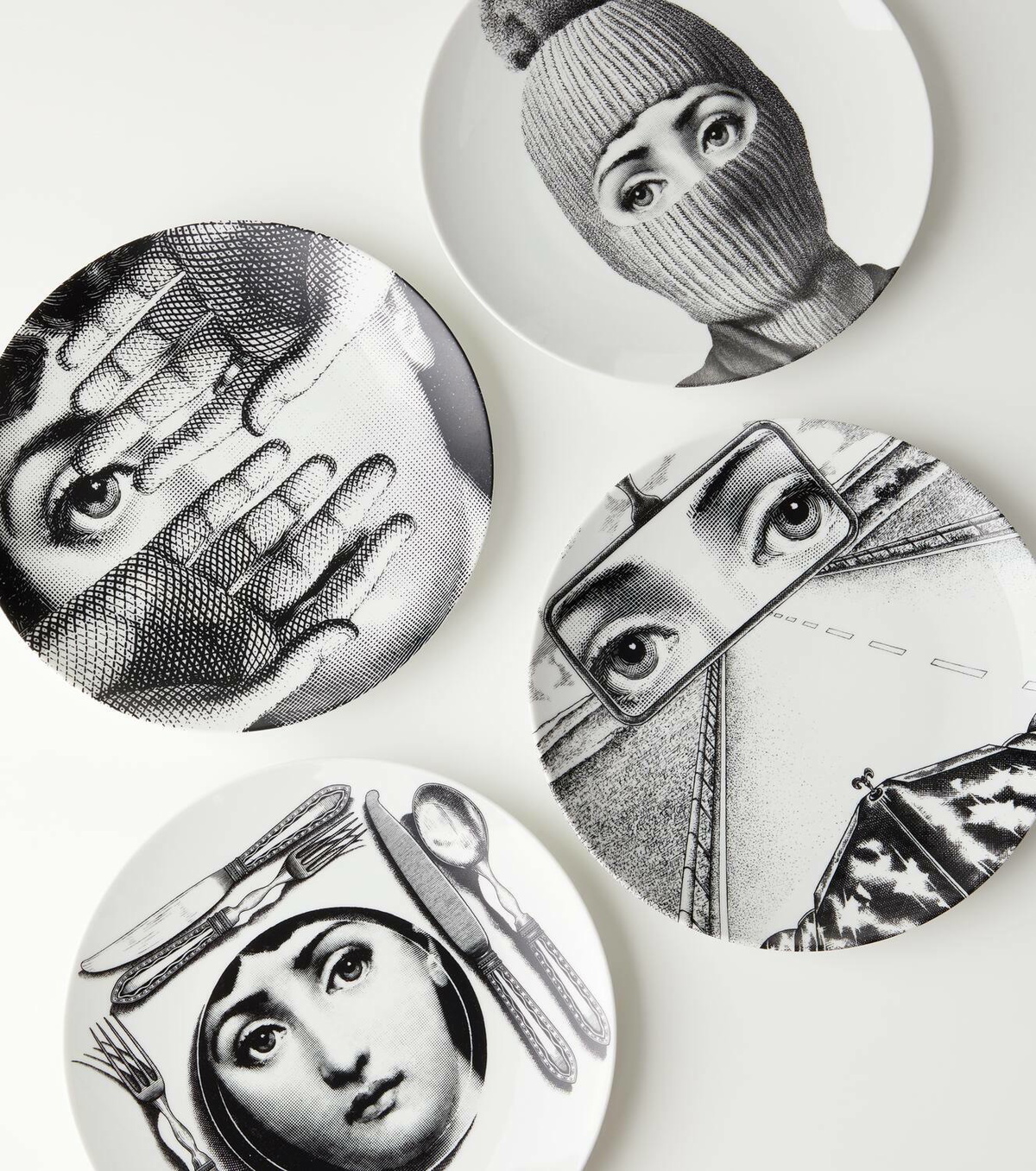 Fornasetti Tema e Variazioni n.160 wall plate Fornasetti