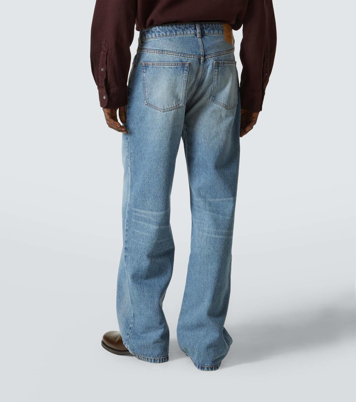 パンツ Ami Paris wide leg trousers 23973751_54135360_322.jpg