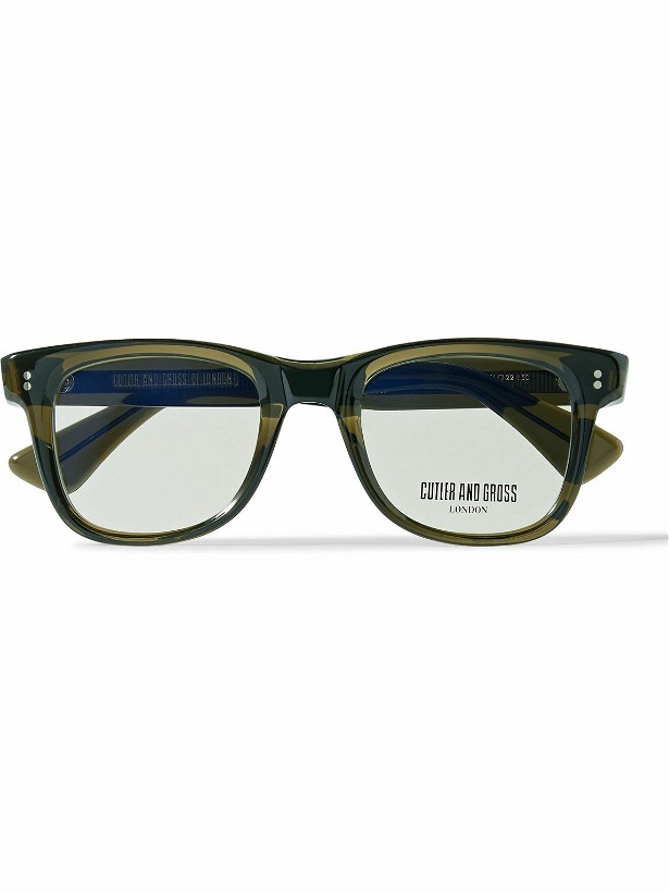 Photo: Cutler and Gross - 0101 D-Frame Acetate Optical Glasses