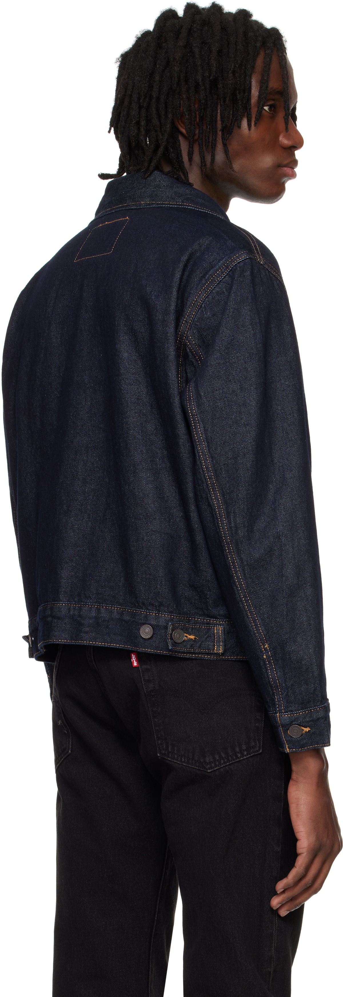 Levi's Navy Embarcadero Station Denim Jacket