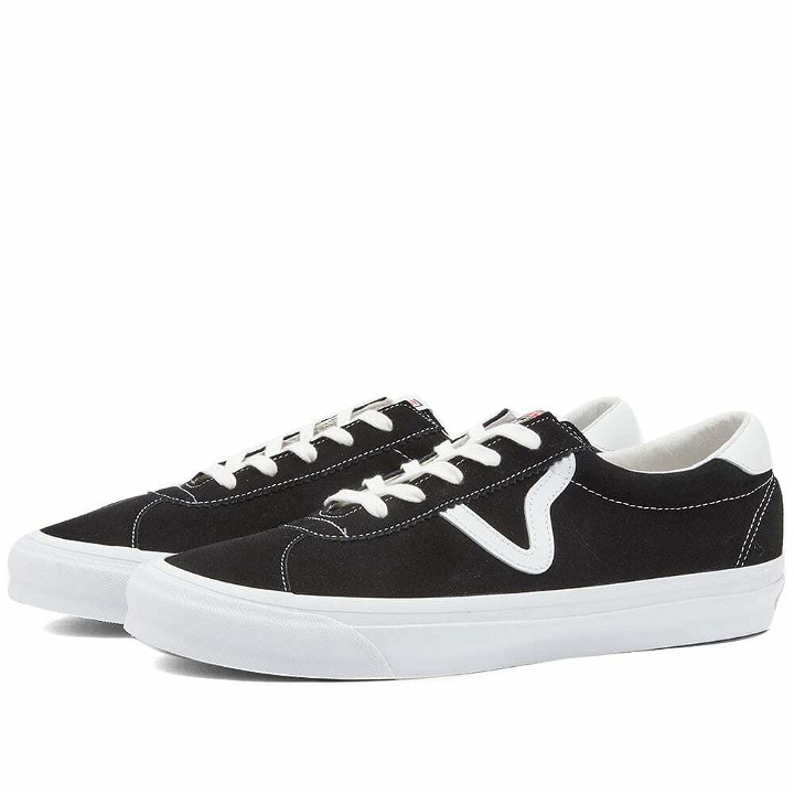 Photo: Vans Vault UA OG Epoch LX Sneakers in Black/True White