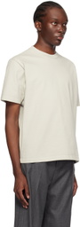 Lady White Co. Taupe Rugby T-Shirt