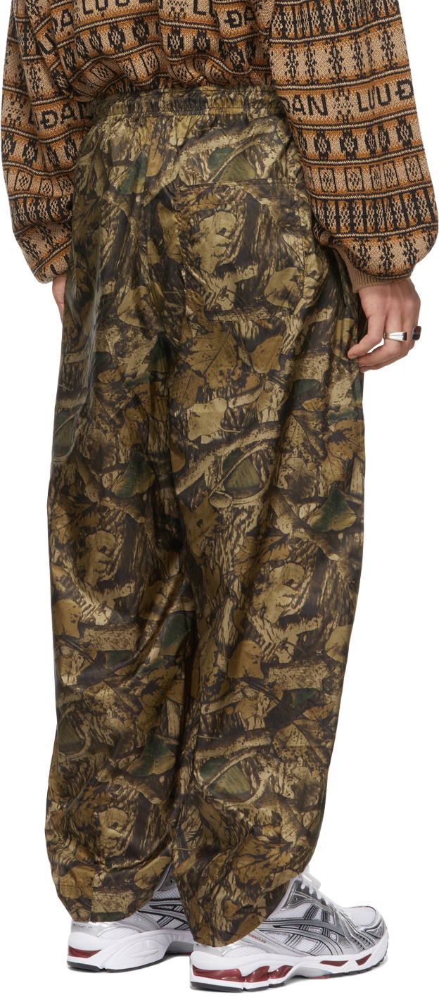 LU'U DAN SSENSE Exclusive Taupe Camo Hunting Bontan Trousers LU'U DAN