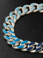 Fry Powers - Ocean Silver and Enamel Bracelet