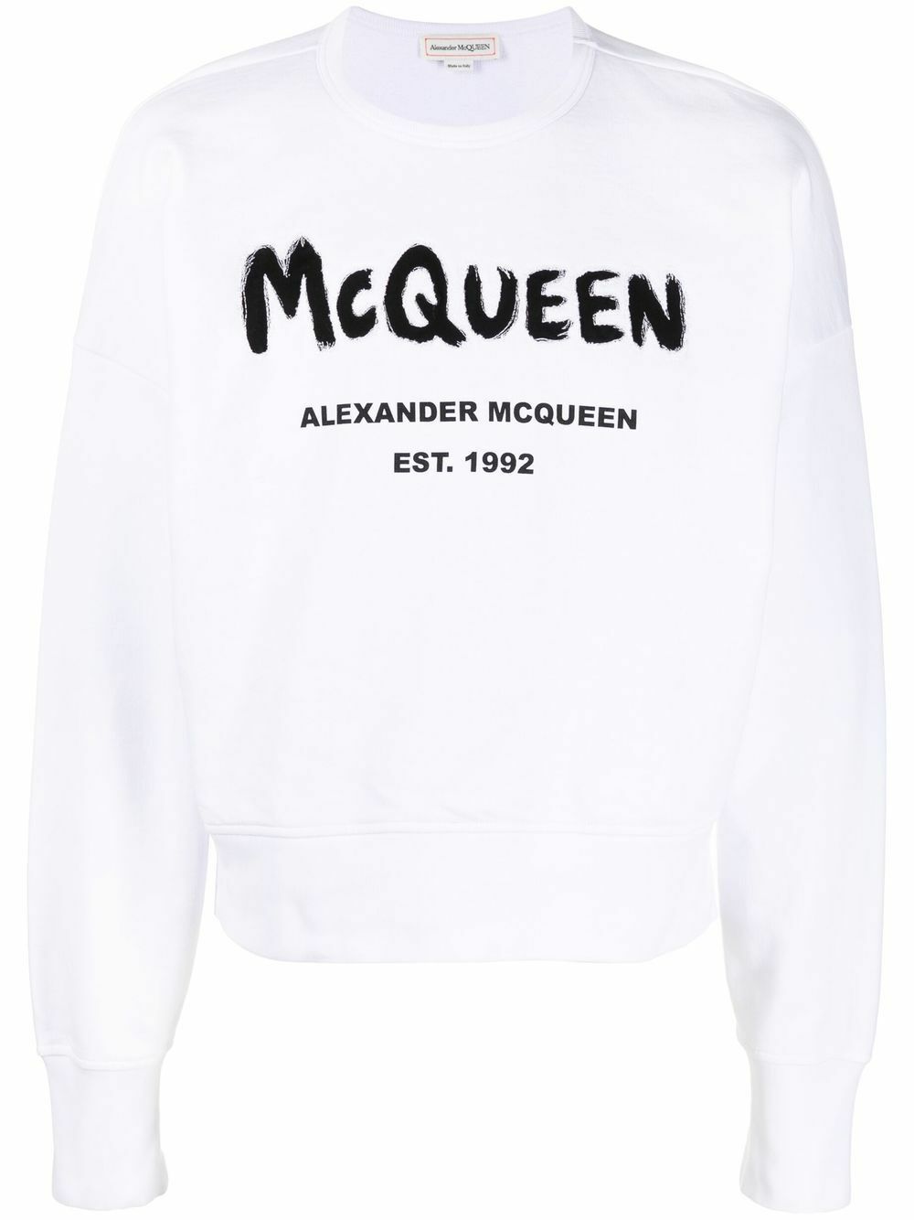 ALEXANDER MCQUEEN - Oversized Cotton Sweatshirt
