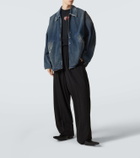 Balenciaga Distressed denim jacket